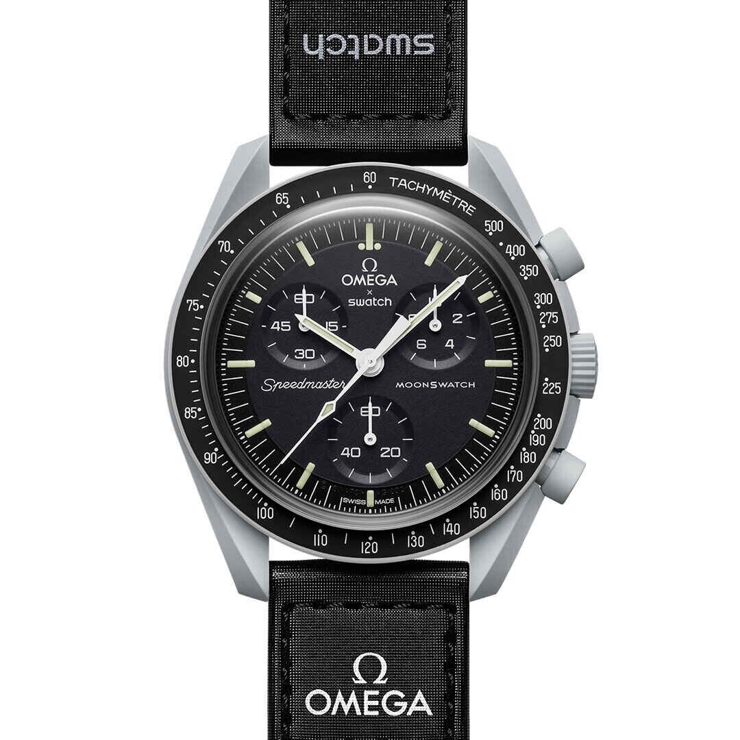 Omega x Swatch Bioceramic Moonswatch Mission To The Moon SO33M100