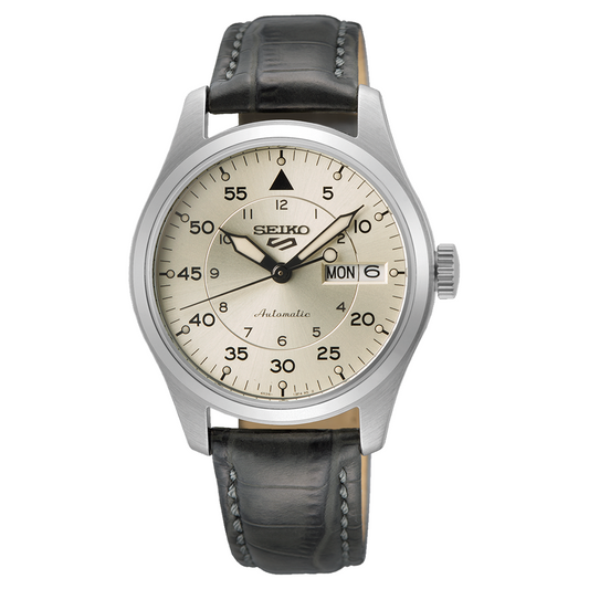 Seiko 5 Sports Field Sports Style Automatic 36.4 MM White Dial Watch SRPJ87K1