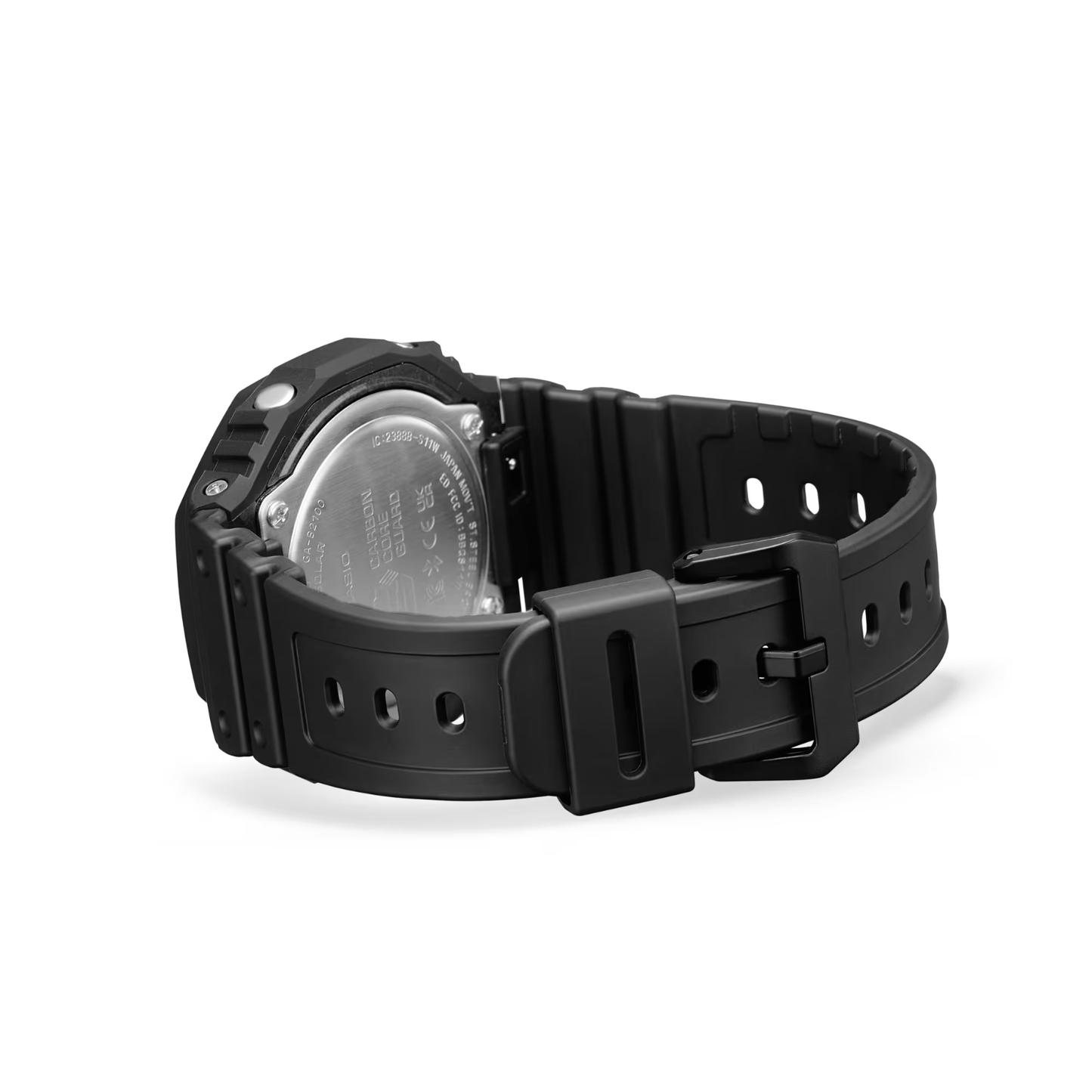 Casio G-Shock Analog Digital Black Resin With Red Accents Watch - GA-B2100BNR-1