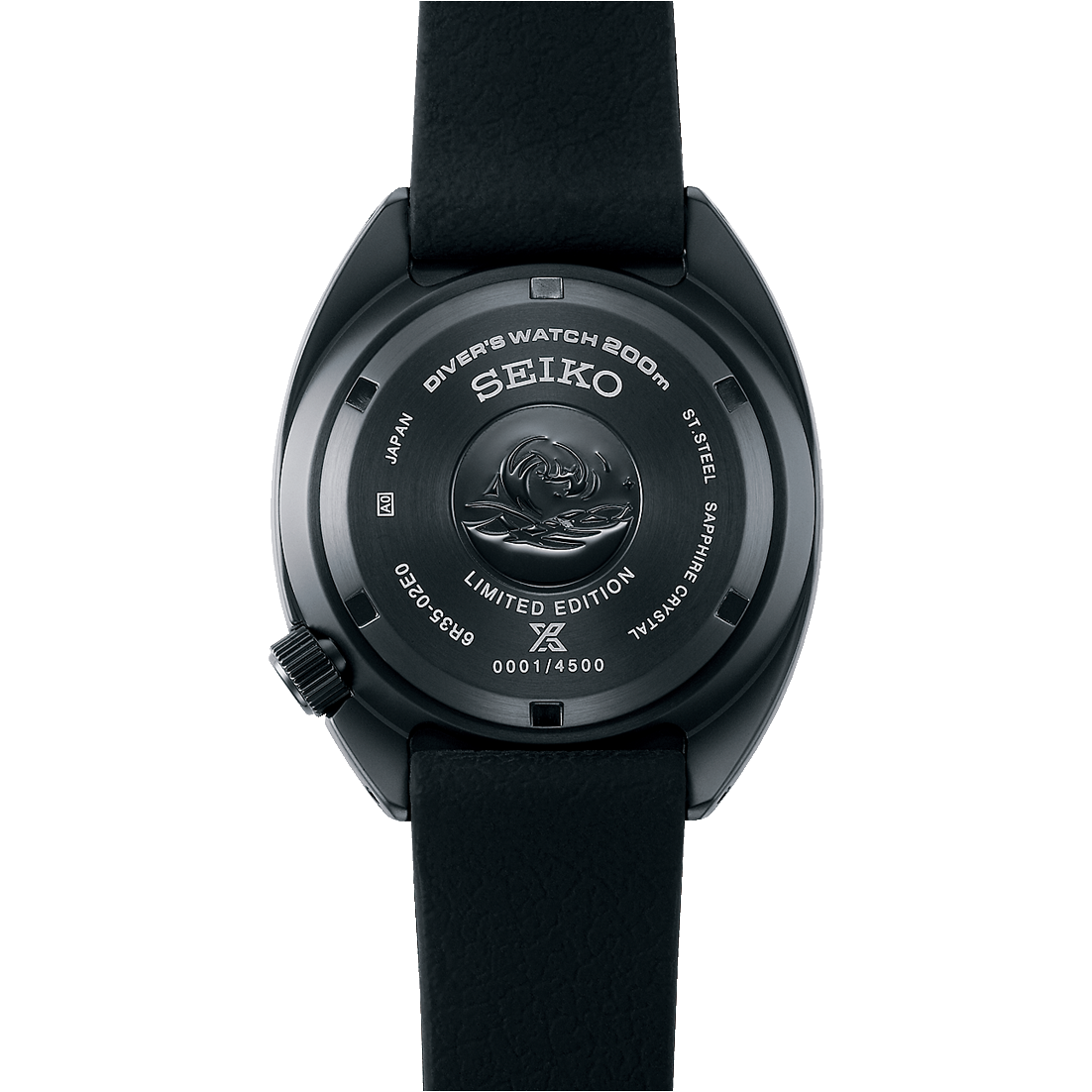 Seiko Prospex Turtle The Black Series 41 MM LE 200 M Diver's Watch SPB335J1