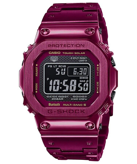 Casio G-Shock Full Metal Tough Solar Bluetooth Full Metal Watch - GMW-B5000RD-4