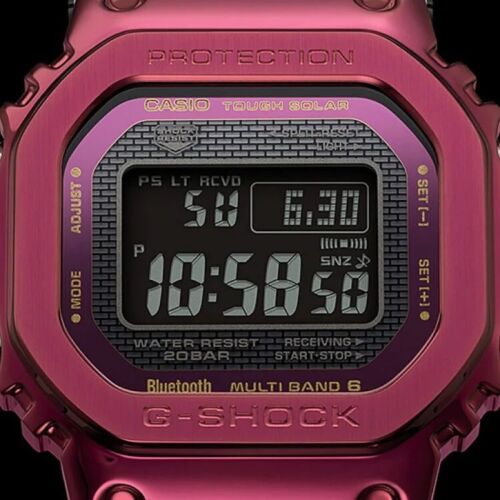 Casio G-Shock Full Metal Tough Solar Bluetooth Full Metal Watch - GMW-B5000RD-4