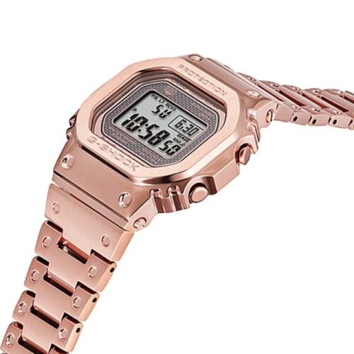 Casio G-Shock Full Metal Tough Solar Bluetooth Rose Gold Watch - GMW-B5000GD-4