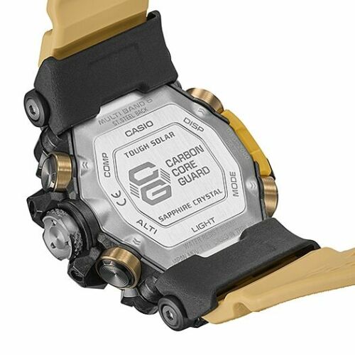 Casio G-Shock Mudmaster Tough Solar Tan Carbon Core Guard Watch - GWG-2000-1A5