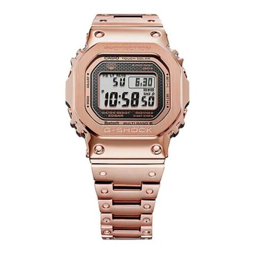 Casio G-Shock Full Metal Tough Solar Bluetooth Rose Gold Watch - GMW-B5000GD-4