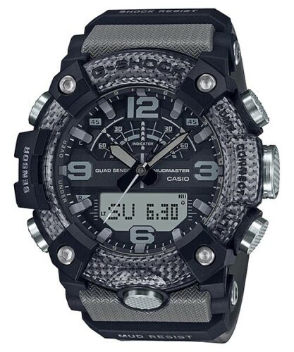 Casio G-Shock Mudmaster Quad Sensor Bluetooth Carbon Core Watch - GG-B100-8